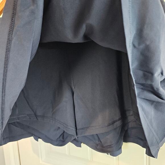 Puma Wrap Skort Womens XL Blue Pleated Golf Tennis Gym Preppy Academia Twee UPF - Picture 5 of 10